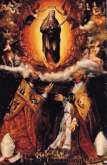 Lavinia Fontana Assumption of the Virgin Spain oil painting art